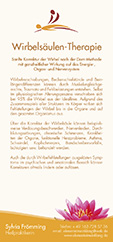 Wirbelsäule Flyer